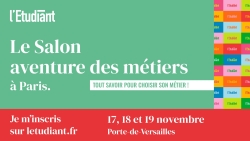 Salon Aventure des métiers 17, 18 et 19 novembre, porte de Versailles
